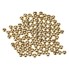 Metallic Electroplated Round Craft Beads, 5/16-inch, 1-ounce