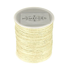 Jute Twine Cord Rope Ribbon, 4-Ply, 1/8-inch, 100-yard
