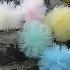 Tulle Pom Poms Ball Centerpiece, 4-Piece