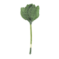 Artificial Leaf Bundle Pick, 4-Inch, 12-Count - Green