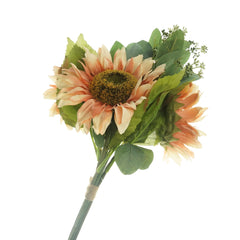 Artificial Sunflower Bouquet Bundle, 20-Inch