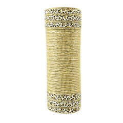 Natural Jute Line Fabric Mesh, 10-Inch x 10-Yard - Cheetah Edge