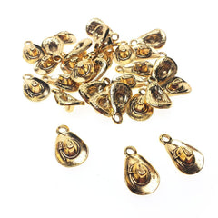 Cowboy Hat Metal Charms, 5/8-Inch, 30-Count