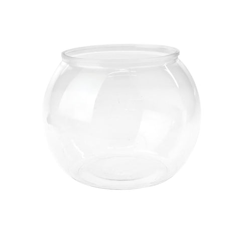 Round Plastic Favor Bowl, Clear, 8-1/2-Inch