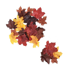 Artificial Autumn Leaves, 100-Piece