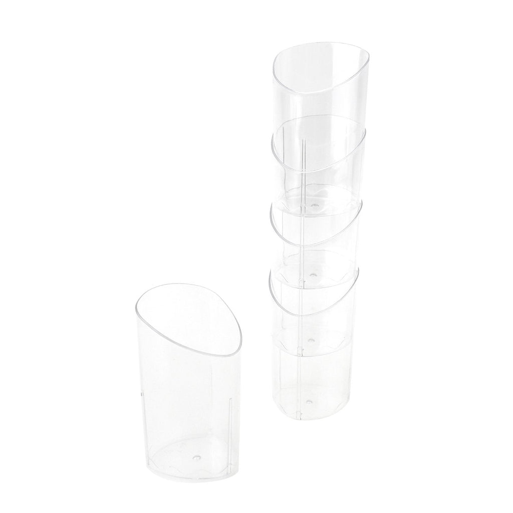 Mini Contemporary Cylinder Dessert Container, 1-3/4-Inch, 10-Count