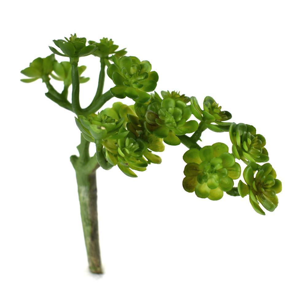 Artificial Bush Succulent Pick, 6-inch