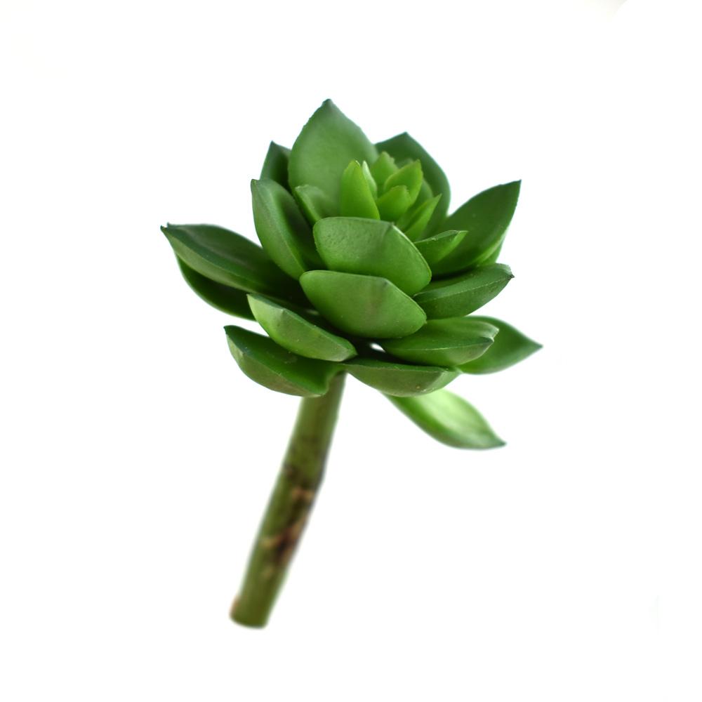 Artificial Wax Agave Succulent Stem, Green, 5-1/2-Inch