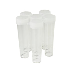 Glitter Shaker Jars, 3-Inch x 1/2-Inch, 6-Count