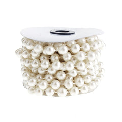 Plastic MOT Pearls, 10mm, 6-Yard