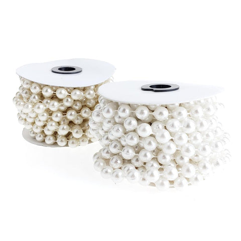 Plastic MOT Pearls, 10mm, 6-Yard