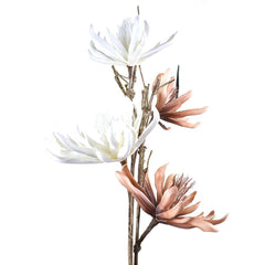 Blooming Floral Foam Yucca Spray Branch, 36-Inch