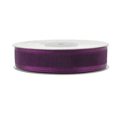 Satin-Edge Sheer Organza Ribbon, 7/8-Inch, 25-Yard