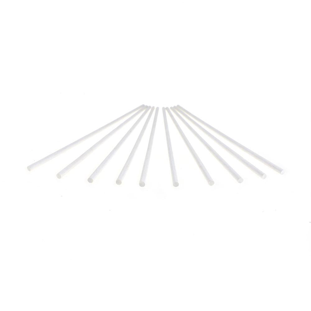 Wooden Craft Dowel Sticks, White, 10-Inch, 10-Piece