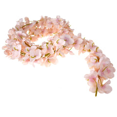 Floral Hanging Hydrangea Lei Garland, 60-Inch