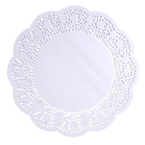 Round Lace Doilies, White, 11-1/2-Inch, 20-Count