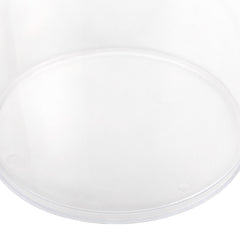 Plastic Dome Display Case, Clear Base