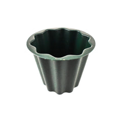 Plastic Flower Gardening Pot, 6-Inch - Green
