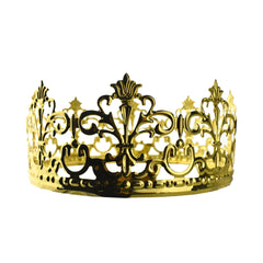 Royal Flourished Pattern Metal Crown, 5-1/4-Inch