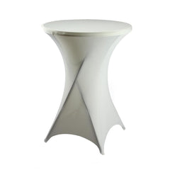 Round Spandex Cocktail Table Cover, 31-Inch