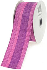 Rainbow Striped Vintage Cloth Ribbon 1-1/2-inch, 10-yard