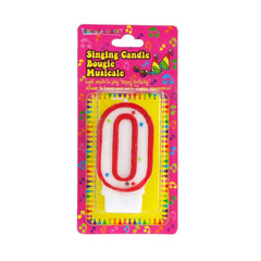 Singing Birthday Candle Number, 2-1/2-Inch