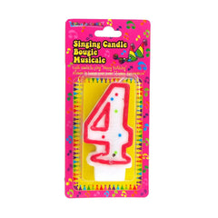 Singing Birthday Candle Number, 2-1/2-Inch