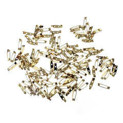 Metal Pin Back Clasp, 3/4-Inch, 144-Count