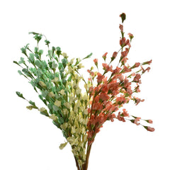 Artificial Wax Perennial Spring Flower Bush, 23-Inch