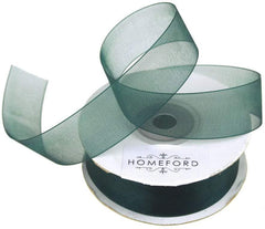 Sheer Organza Ribbon, 7/8-inch, 25-yard