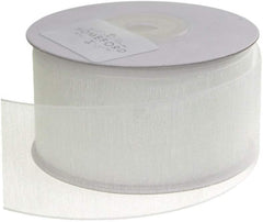 Plain Sheer Organza Ribbon, 2-3/4-inch, 25-yard