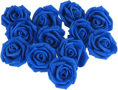 Foam Roses Flower Head Embellishment, 1-1/2-Inch, 12-Piece