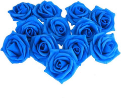 Foam Roses Flower Head Embellishment, 1-1/2-Inch, 12-Piece