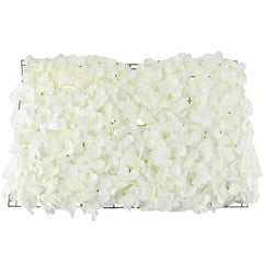 Artificial Hydrangea Mat Panel, 24-Inch x 16-Inch