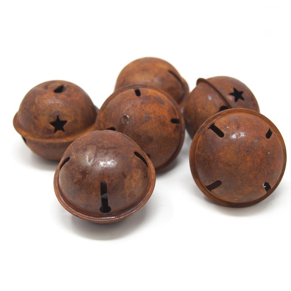 Small Rusted Metal Craft Bells, 1-1/2-Inch, 20-Count