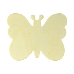 DIY Butterfly Silhouette Craft Wood Shapes, 3-1/8-Inch, 12-Count