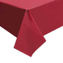 Plastic Table Cover, Rectangular, 54-Inch x 108-Inch