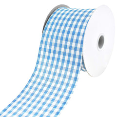 Gingham Canvas Wired Ribbon, 2-1/2-Inch, 10-Yard