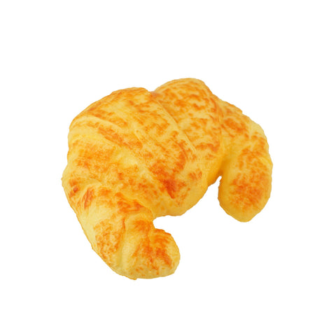 Realistic Faux Mini Croissant Decoration, 3-1/2-Inch