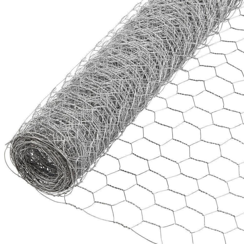 Decorative Hexagon Wire Net, 40-Inch, 20-Yard
