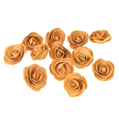 Craft Foam Roses, 3-Inch, 12-Count