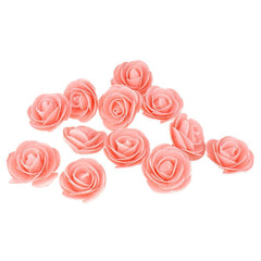 Craft Foam Roses, 3-Inch, 12-Count