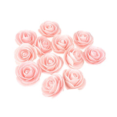 Craft Foam Roses, 3-Inch, 12-Count