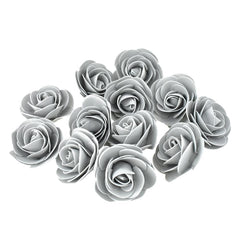 Craft Foam Roses, 3-Inch, 12-Count