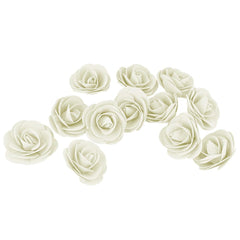 Craft Foam Roses, 3-Inch, 12-Count