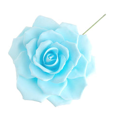 Rose Foam Flower with Stem, 13-Inch