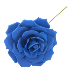 Rose Foam Flower with Stem, 13-Inch