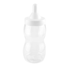 Large Plastic Baby Milk Bottle Coin Bank, 12-1/2-inch