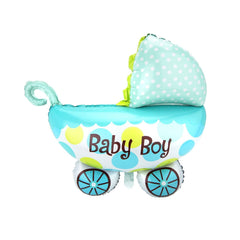 Jumbo Baby Carriage Foil Balloon, 24-Inch