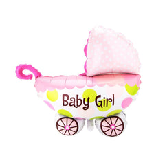 Jumbo Baby Carriage Foil Balloon, 24-Inch